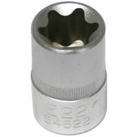 No.54622 - E22 1/2" Drive E-Series Female Torx Sockets (Standard Length)