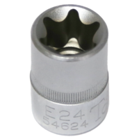No.54624 - E24 1/2" Drive E-Series Female Torx Sockets (Standard Length)