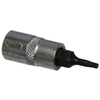 No.5808 - T8 Torx-r Socket 1/4"Drive x 38mm Length