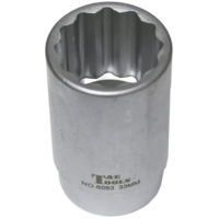 No.6063 - 33mm x 1/2"Dr FWD Axle Nut Socket 75mm Long