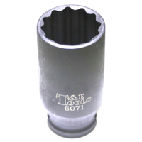 No.6071 - 30mm x 1/2"Dr FWD Axle Nut Socket 80mm Long