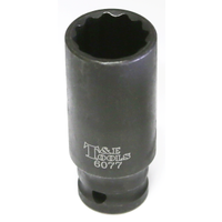 No.6077 - 24mm x 1/2"Dr FWD Axle Nut Socket 80mm Long