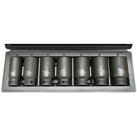 No.6079 - 7Pc. ½"Dr. 12 Point Front Wheel Drive Axle Nut Socket Set