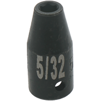 No.72005 - 5/32" x 1/4"Drive Standard 6 Point Impact Socket