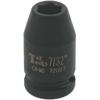No.72007 - 7/32" x 1/4"Drive Standard 6 Point Impact Socket