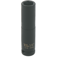 No.72010L - 5/16" x 1/4"Drive Deep 6 Point Impact Socket