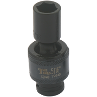 No.72910 - 5/16" x 1/4"Drive Universal Impact Socket