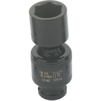 No.72914 - 7/16" x 1/4"Drive Universal Impact Socket
