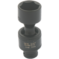 No.72918 - 9/16" x 1/4"Drive Universal Impact Socket