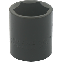 No.73024 - 3/4" x 3/8" Drive SAE Impact Socket (6 Point)