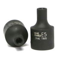 No.73605 - E5 3/8" Drive E-Series Torx-r Impact Socket 28mm Long