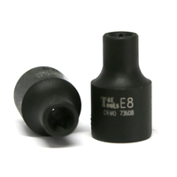 No.73608 - E8 3/8" Drive E-Series Torx-r Impact Socket 28mm Long