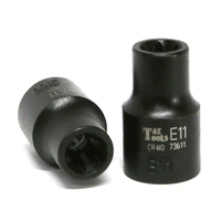 No.73611 - E11 3/8" Drive E-Series Torx-r Impact Socket 28mm Long