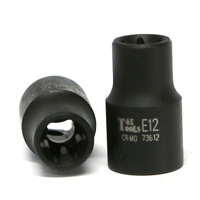 No.73612 - E12 3/8" Drive E-Series Torx-r Impact Socket 28mm Long