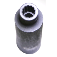 No.74312L - 3/8" x 1/2" Drive Deep 12 Point Impact Socket
