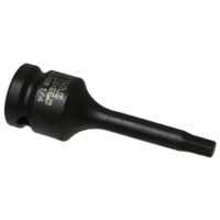 No.74608 - 1/4" SAE In-Hex Impact Socket 1/2" Drive x 78mm Length