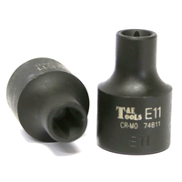 No.74811 - E11 1/2" Drive E-Series Torx-r Impact Socket 38mm Long