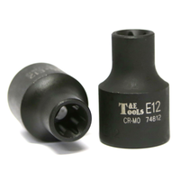 No.74812 - E12 1/2" Drive E-Series Torx-r Impact Socket 38mm Long