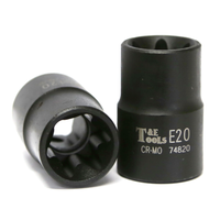 No.74820 - E20 1/2" Drive E-Series Torx-r Impact Sockets 38mm Long
