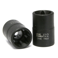 No.74822 - E22 1/2" Drive E-Series Torx-r Impact Socket 38mm Long