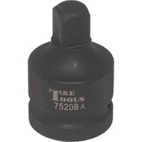 No.75208A - 3/4"Female x 1/2"Male Impact Adaptor (Narrow Body)