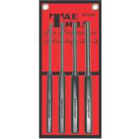 No.8244 - 4 Piece Long Pin Punch Set (In Vinyl Pouch)