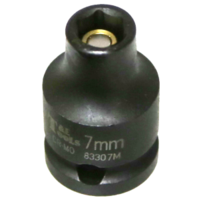 No.83307M - 7mm x 3/8" Drive Magnetic Impact Metric Socket
