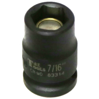No.83314 - 7/16" x 3/8" Drive Magnetic Impact SAE Socket