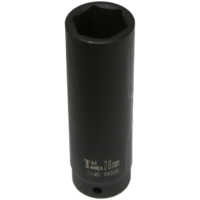 No.84328 - 28mm x 1/2" Drive Extra Deep Impact Socket 127mm Long