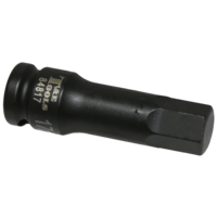 No.84817 - 17mm Metric In-Hex Impact Socket 1/2" Drive x 78mm Length