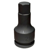 No.85921 - 21mm x 3/4" Square In-Hex Impact Socket