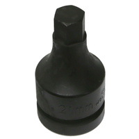 No.86921 - 21mm Metric In-Hex Impact Sockets 1" Drive x 100mm Length