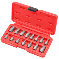 No.8949A - 15Pc. Wedge-Proof Screw Extractor Set