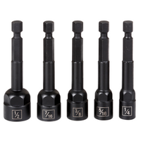 No.8973 - 5Pc. SAE Power Fastener Extractor Set 1/4"-1/2"