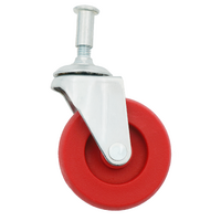 No.8996-B - 2.5" Castor, Bolt, Washer for 2 in 1 Creeper & Work Seat