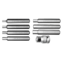No.91131 - 8 Piece SAE In-Hex Bits (5/16" Hex Long)