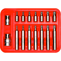 No.91222 - 16 Piece Torx-Plus Insert Bit Set 5/16" Hex