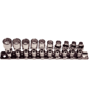 No.92810 - 10 Piece 1/4"Drive Metric Universal Sockets