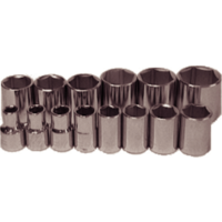 No.94214 - 14 Piece 1/2" Drive SAE 6 Point Sockets