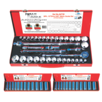 No.94767 - 60 Piece 1/2" Drive Master Socket Sets (12 Point)