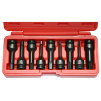No.94809 - 9 Piece SAE Deep In-Hex Impact Sockets
