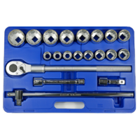 No.95321A - 21Pc. 3/4"Dr. SAE 12Pt Socket Set in BMC