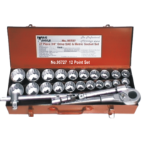 No.95727 - 27 Piece 3/4" Drive Master Socket Set