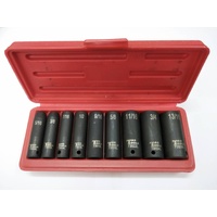 No.97308L - 9Pc. 3/8"Dr. SAE Deep Impact Socket Set