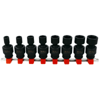 No.97349 - 8 Piece 3/8" Drive SAE Impact Universal Sockets