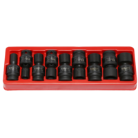 No.97489 - 9 Piece 1/2" Drive SAE Impact Universal Sockets