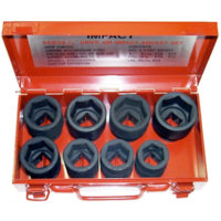 No.97508 - 8 Piece 3/4" Drive SAE Impact Sockets