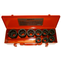 2.3/4" x 1" Drive Standard Impact Socket T&E Tools 76088 