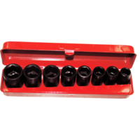 No.98308 - 8 Piece 3/8" Drive Metric Impact Sockets