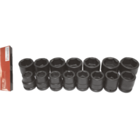 No.98515 - 15 Piece 3/4" Drive Metric Impact Sockets